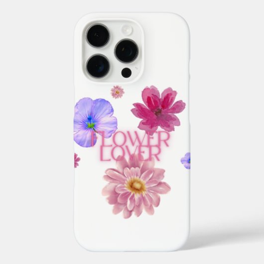 Schöne Blumenhülle, schlicht aber bezaubernd Case-Mate iPhone Case (Achterkant)