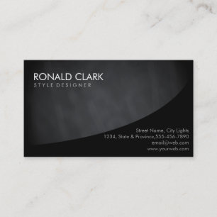 Schone Chalkboard Professional Black Elegant Visitekaartje