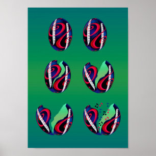 Schone eieren broeden muziek! poster