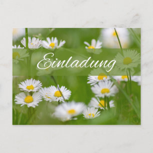 Schöne Einladungskarte für Deine Feierlichkeit! Briefkaart