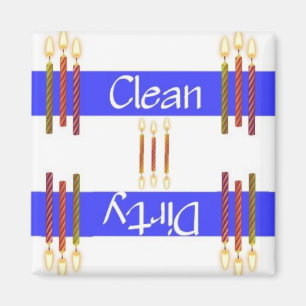 Schone of Dirty Birthday Dishwaser Magnet Magneet