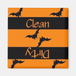 Schone of vuile Halloween Vaatwasser Magnet Magneet
