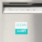 Schone of vuile magneten DIshwasmachine Labels Aqu (Insitu (Vaatwasser))