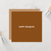 Schone Oranje bedrijfs-QR-code Kaart (Voorkant / Achterkant in situ)