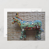 Schöne Postkarte "Esel" Briefkaart (Voorkant / Achterkant)