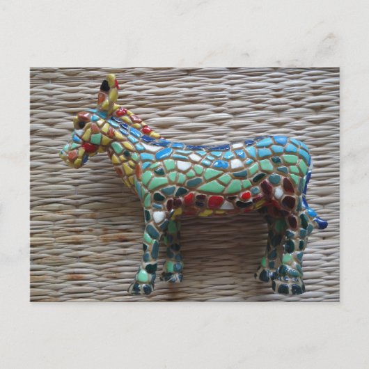 Schöne Postkarte "Esel" Briefkaart (Voorkant)