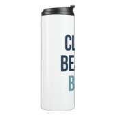 Schone schoonheidsbots thermosbeker (Gedraaid links)