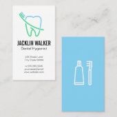 Schone Tand en Tandenborstel Visitekaartje (Voorkant / Achterkant)