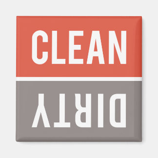 Schone, vieze rode Sinaasappels en warme, grijze w Magneet