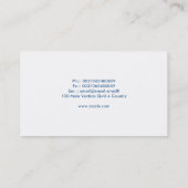 schone visitekaartje (Achterkant)