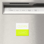 Schone Vuile indicator chartreuse groene vaatwasse Magneet (Insitu (Vaatwasser))