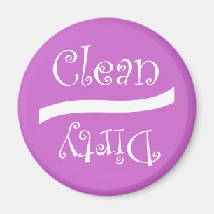 Schone vuile magneet voor vaatwasser