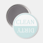 Schone, vuile minnafwasmachine magneet (Voorkant / Achterkant)