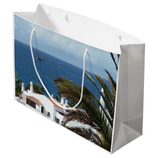 Schöner Meerblick Groot Cadeauzakje (Achterkant Gekanteld)