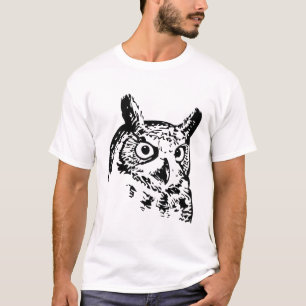 schonuil, schattige uil, grappige uil, baby uil, s t-shirt