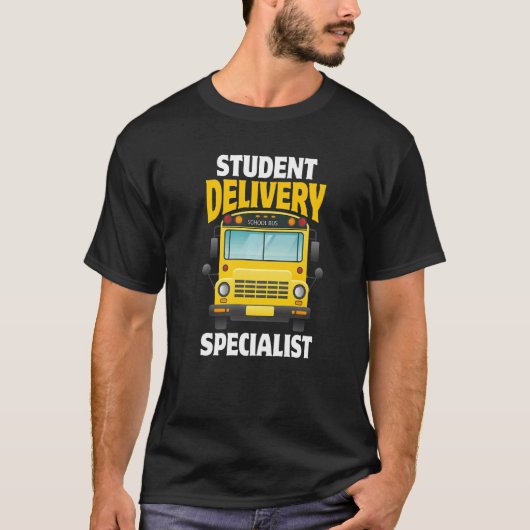 Schoo Bus Driver First Day Of School For Busman T-shirt (Voorkant)