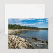 Schoodic Peninsula in Maine Briefkaart (Voorkant / Achterkant)