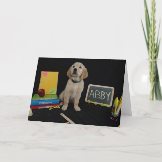 School Abby Kaart (Voorkant)