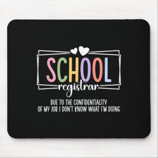 School Administratie Funny School Administrators Muismat