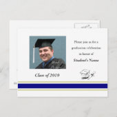 School Afstuderen Briefkaart (Voorkant / Achterkant)