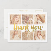 School Afstuderen Dank u Foto Lijst Briefkaart (Voorkant / Achterkant)