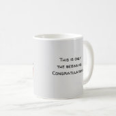 School Afstuderen One Room Schoolhouse Koffiemok (Voorkant rechts)