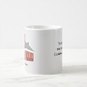 School Afstuderen One Room Schoolhouse Koffiemok (Center)