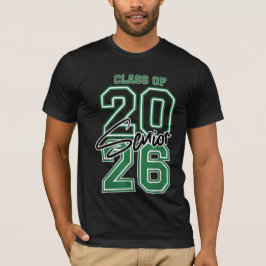 School Afstuderen Senior Class van 2026 T-shirt