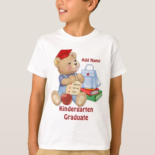 School-Beer - Kindergarten Afstuderen T-shirt (Voorkant)