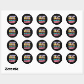 School Begeleiding Counselor Counseling Studenten Ronde Sticker (Vel)