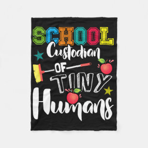 School Bewaarder van Tiny Humans - CK naar school Fleece Deken