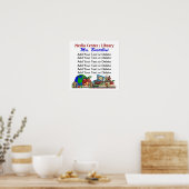 School / bibliotheek / Poster klaslokaal - SRF (Keuken)