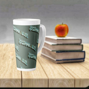 School Bluz-3D Latte Mok