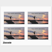 School Boek Stickers Sunset Ballet (Vel)