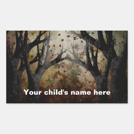 School Boek Stickers Vrij Vallen (Voorkant)