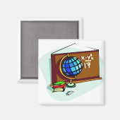 School Bulletin Board Magneet (Voorkant / Achterkant)