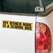 SCHOOL BUS BUMPERSTICKER (Op Truck)