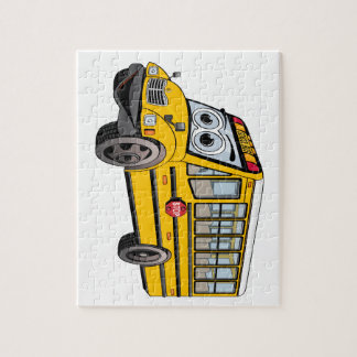School Bus Cartoon 2017 Legpuzzel