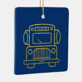 School Bus Driver Appreciation Day Ornament (Rechts)