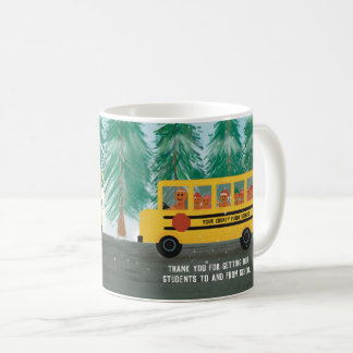 School Bus Driver Assistant voor kerstcadeau Koffiemok