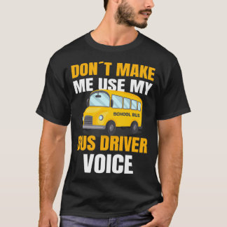 SCHOOL BUS DRIVER gebruikt mijn schoolbusbestuurde T-shirt