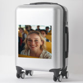 School Bus Driver Photo Customize Sticker (Koffer)