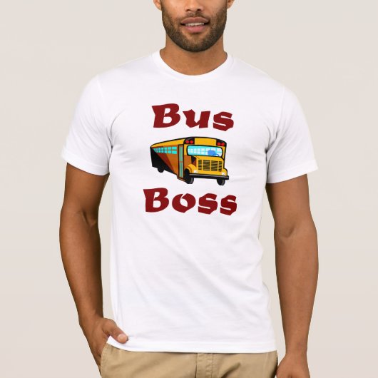 School Bus Driver Shirt (Voorkant)