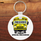 School Bus Driver Sleutelhanger (Voorkant)