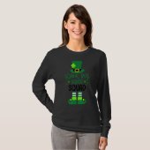 School Bus Driver Squad St Patricks Day Funny Lepr T-shirt (Voorkant volledig)
