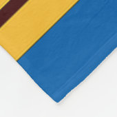 School Bus Fleece Blanket Deken (Hoek)