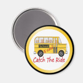 School-bus Magneet (Voorkant / Achterkant)