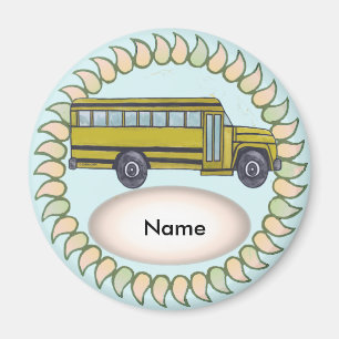 School Bus magnet Magneet