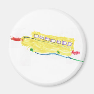 School Bus magnet Magneet