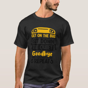 School Bus Monitor Bus Aide Attendant Student Deli T-shirt